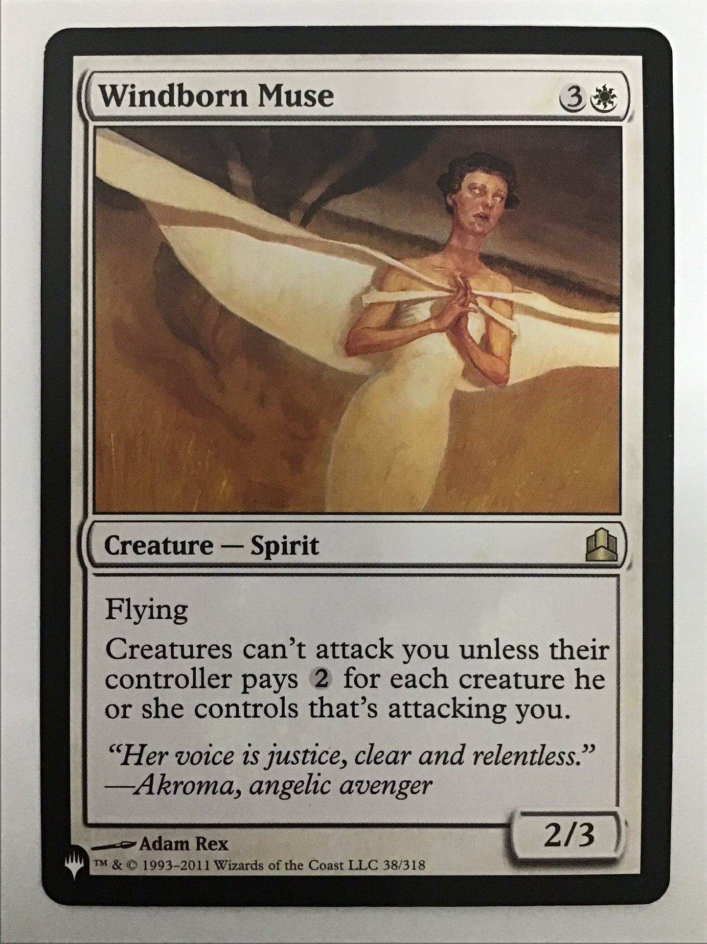 [EN] 風生まれの詩神/ｶｾﾞｳﾏﾚﾉｼｼﾝ/Windborn Muse- CMD 38/318/ LIST-