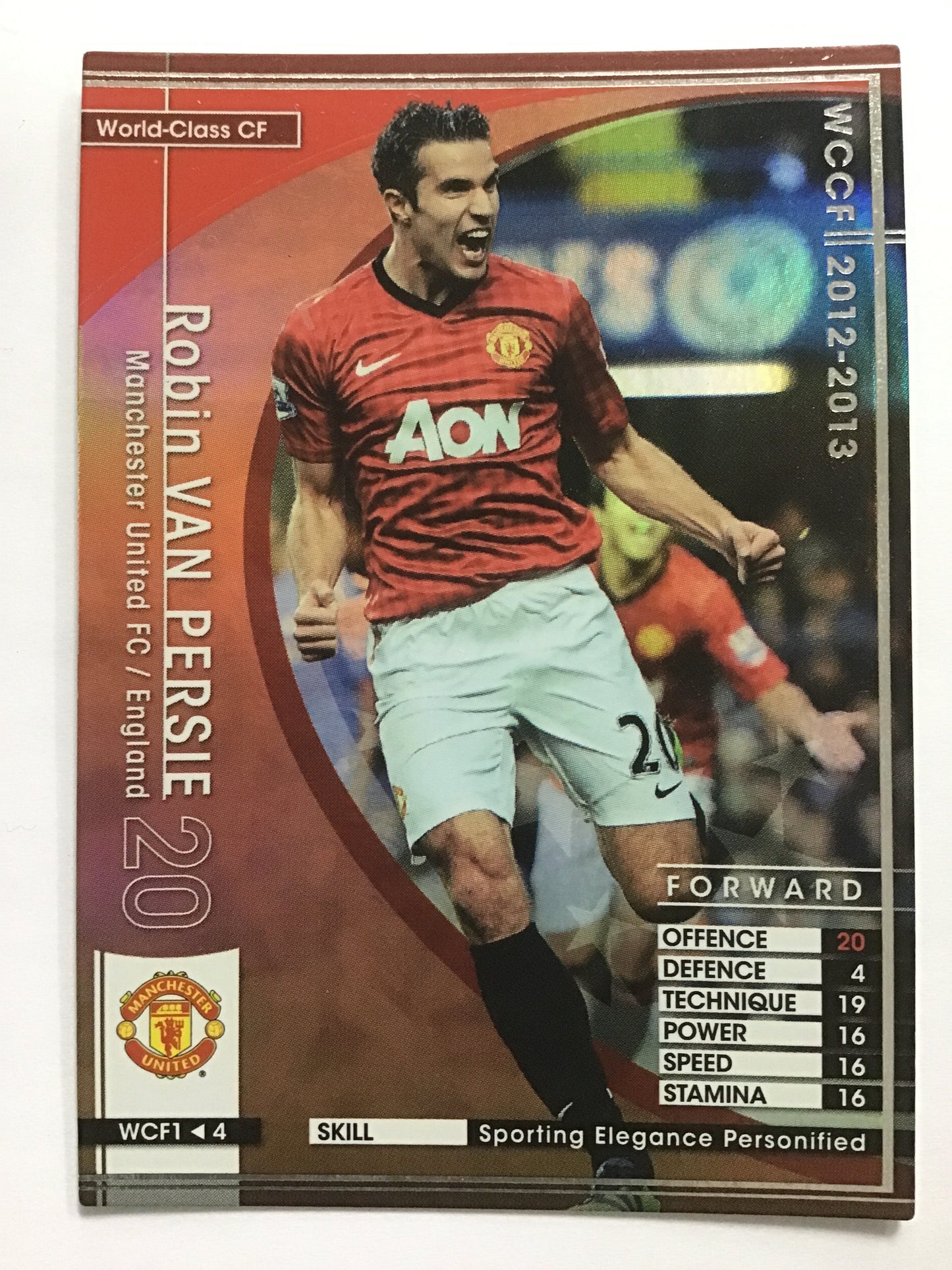 [JP] 12-13 Robin van Persie/Robin van Persie/Robin van Persie - (12-13)WCF1/4/12-13/WCF