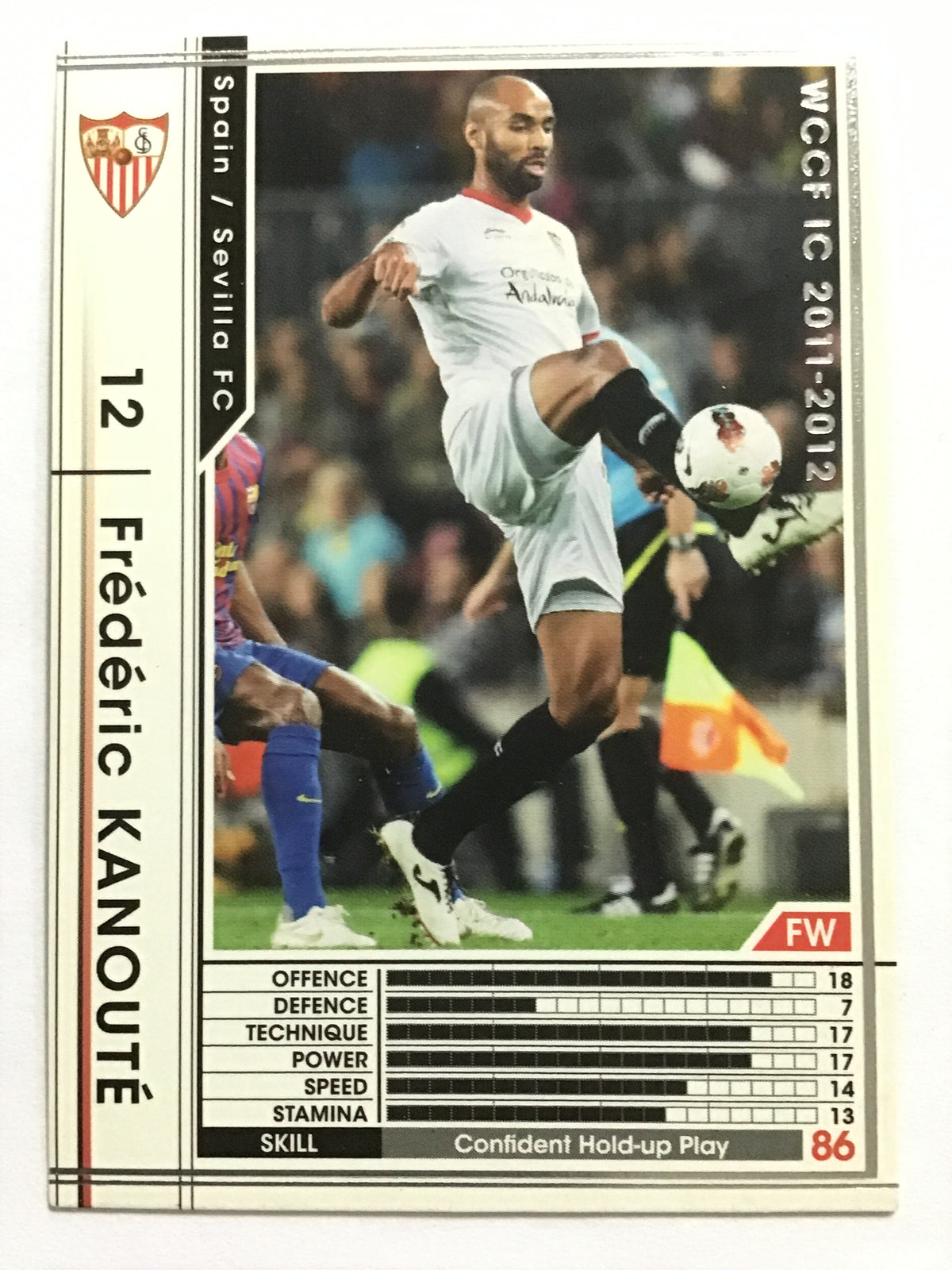 [JP] 11-12 Fredrik Kanoute/Fredrik Kanoute/Fredrik Kanoute - (11-12)334/384/11-12/White