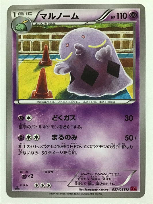 [JP] マルノーム/マルノーム/ﾏﾙﾉｰﾑ - XY4 037/088 /U