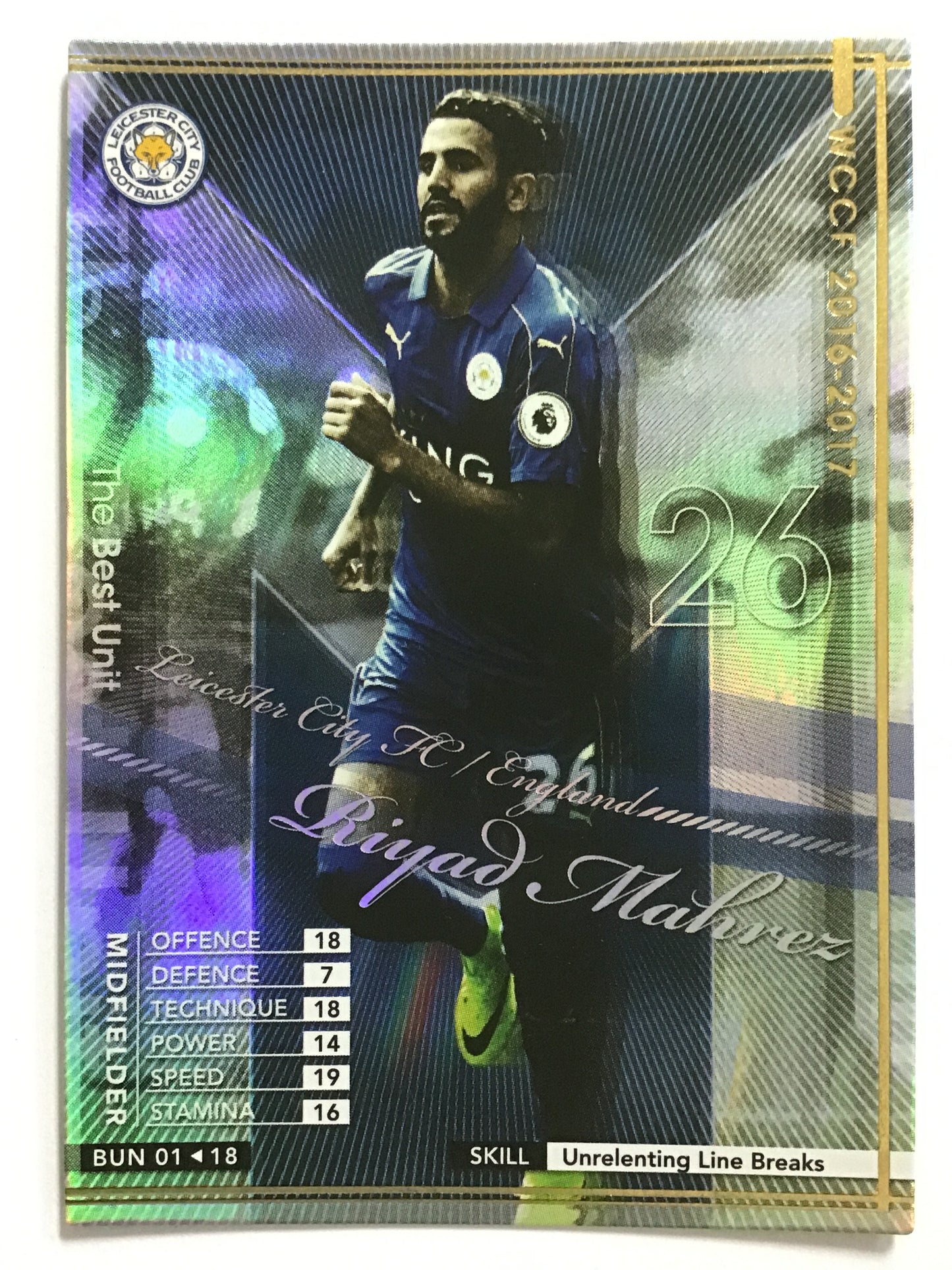 [JP] 16-17 V2.0 Riyad Mahrez/Riyad Mahrez/Riyad Mahrez - (16-17 V2.0)BUN /16-17/BUN