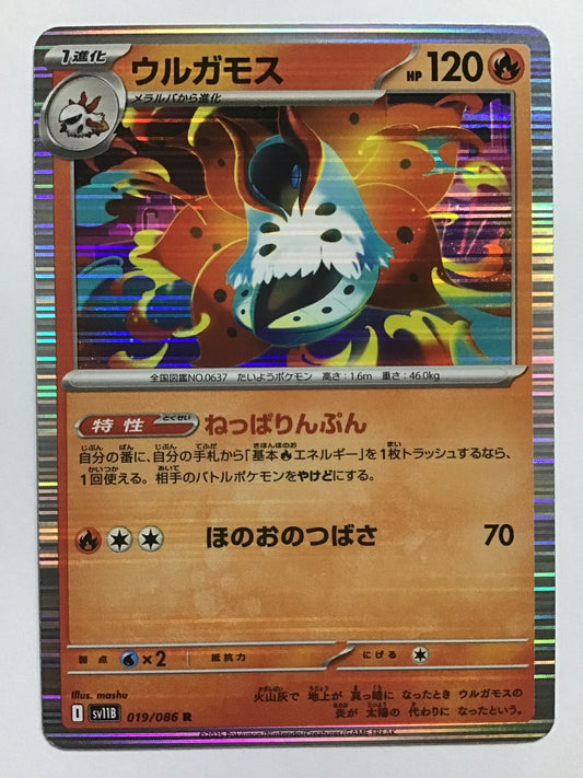 [JP] ウルガモス/ウルガモス/ｳﾙｶﾞﾓｽ - SV11B 019/086/R