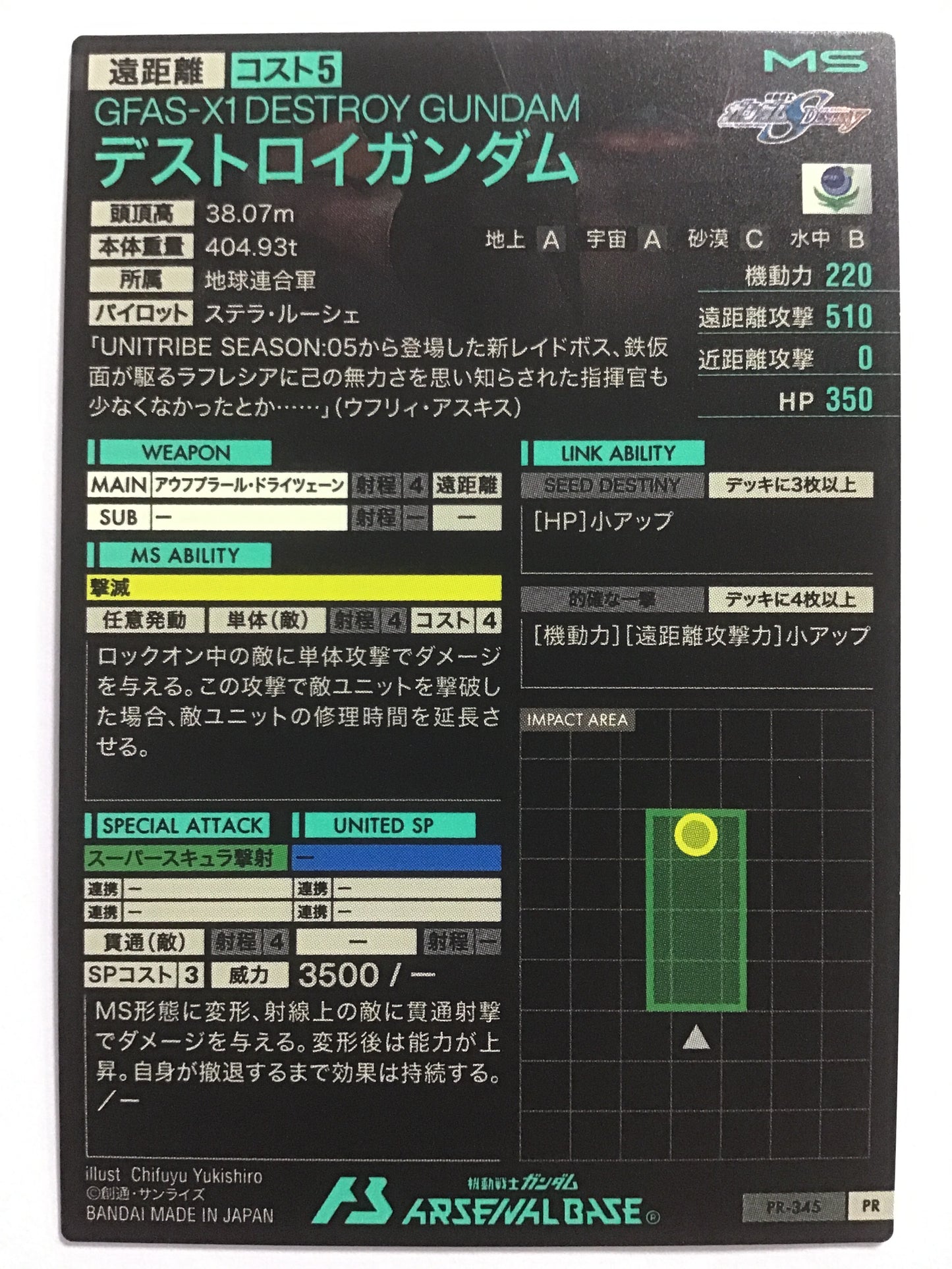 [JP] デストロイガンダム/デストロイガンダム/ﾃﾞｽﾄﾛｲｶﾞﾝﾀﾞﾑ - PR-345/PR