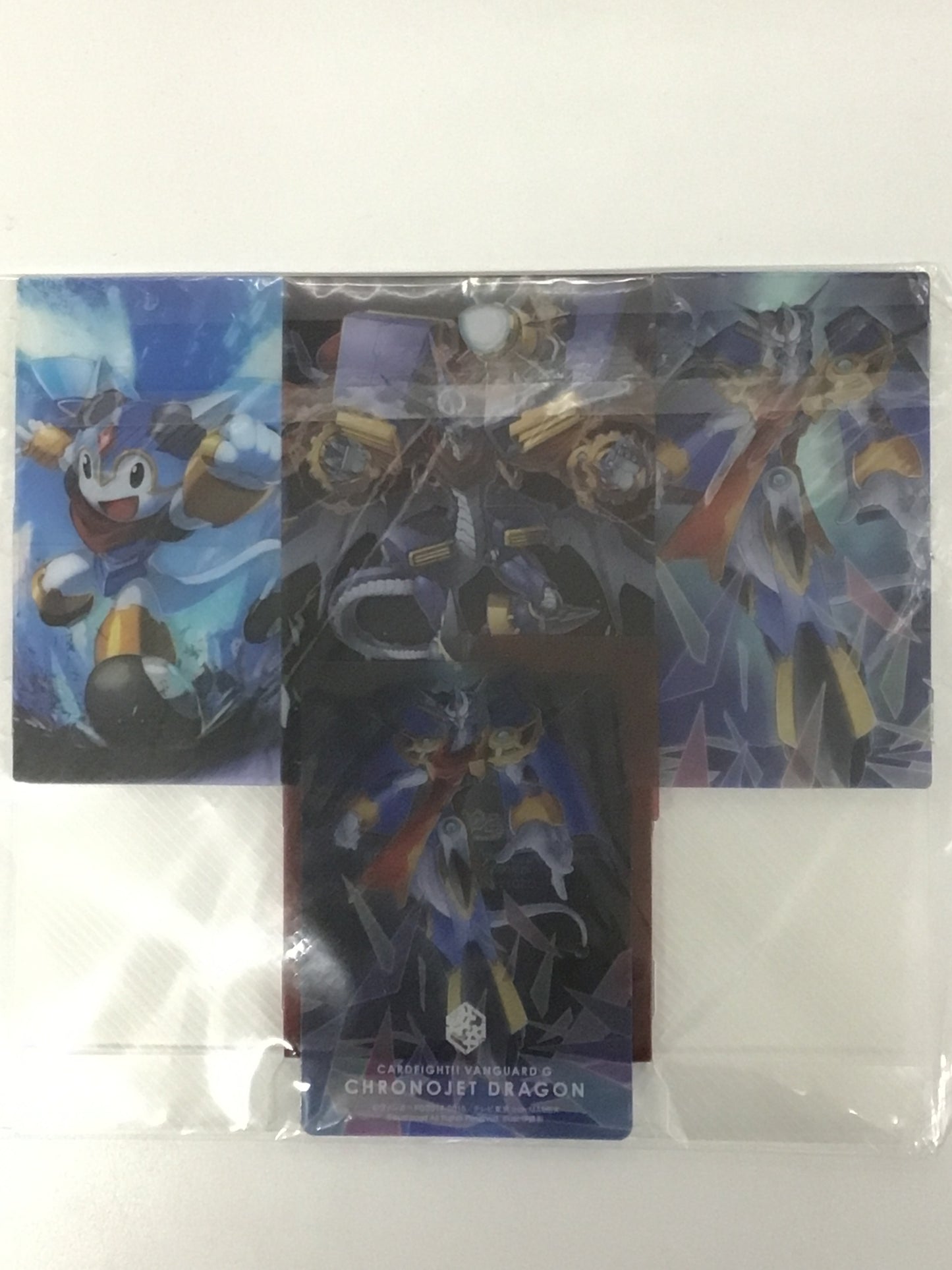 カードファイト ヴァンガード ゲット！ トレジャーキャンペーン 組立式デッキホルダー クロノジェット+特製セパレーター