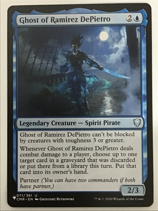 [EN] ラミレス・ディピエトロの幽霊/ﾗﾐﾚｽﾃﾞｨﾋﾟｴﾄﾛﾉﾕｳﾚ/Ghost of Ramirez- CMR 071/351/ LIST-