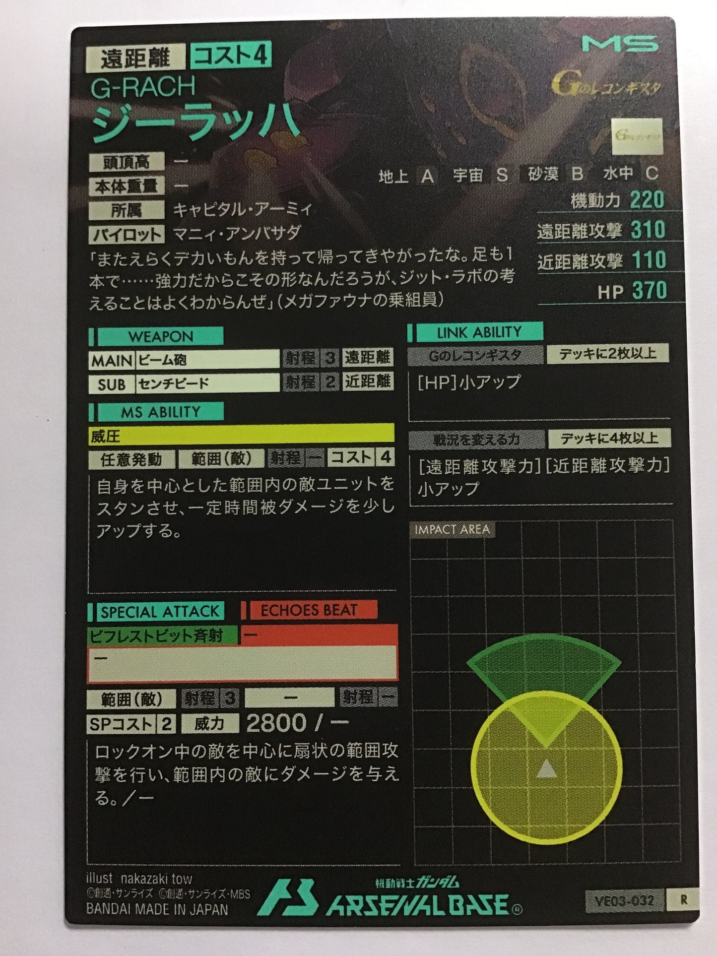 [JP] ジーラッハ/ジーラッハ/ｼﾞｰﾗｯﾊ - VE03-032/R (HAROGRAM)