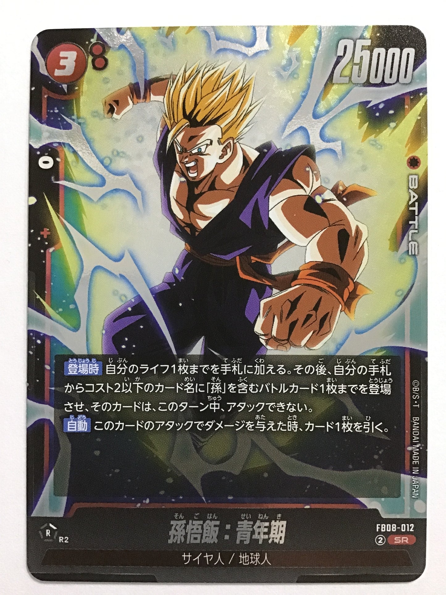 [EN] Son Gohan: Teen/SONGOHANSEINENKI/SONGOHANSEINENKI - FB08-012/SR