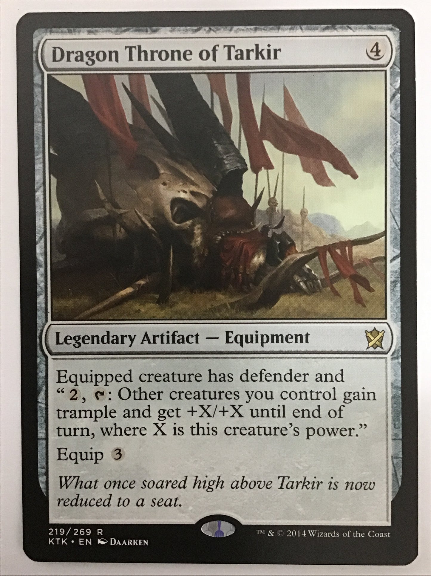 [EN] タルキールの龍の玉座/ﾀﾙｷｰﾙﾉﾘｭｳﾉｷﾞｮｸｻﾞ/Dragon Throne of Tarkir - KTK 219/269