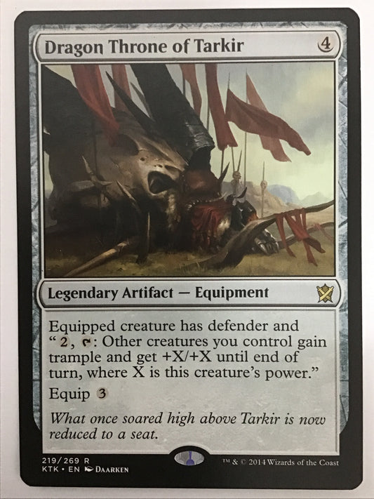 [EN] タルキールの龍の玉座/ﾀﾙｷｰﾙﾉﾘｭｳﾉｷﾞｮｸｻﾞ/Dragon Throne of Tarkir - KTK 219/269