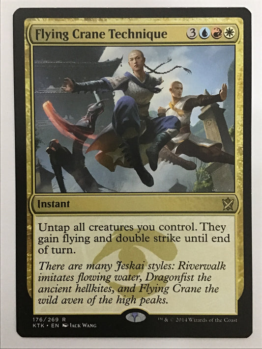 [EN] 飛鶴の技/ﾋｶｸﾉﾜｻﾞ/Flying Crane Technique- KTK 176/269