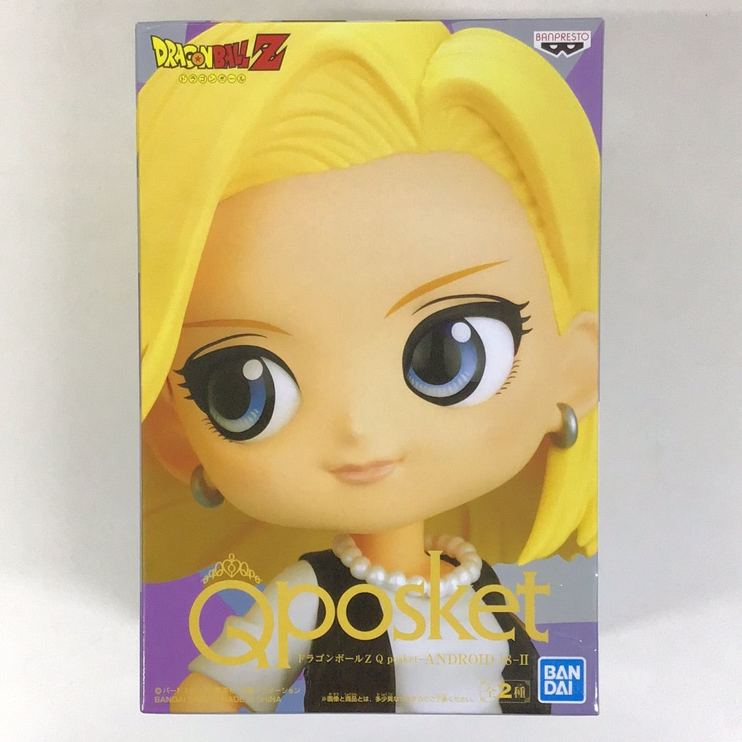 Q POSKET] DRAGON BALL Z -ANDROID 18-Ⅱ (Ver. A / B) | UP-NEXT