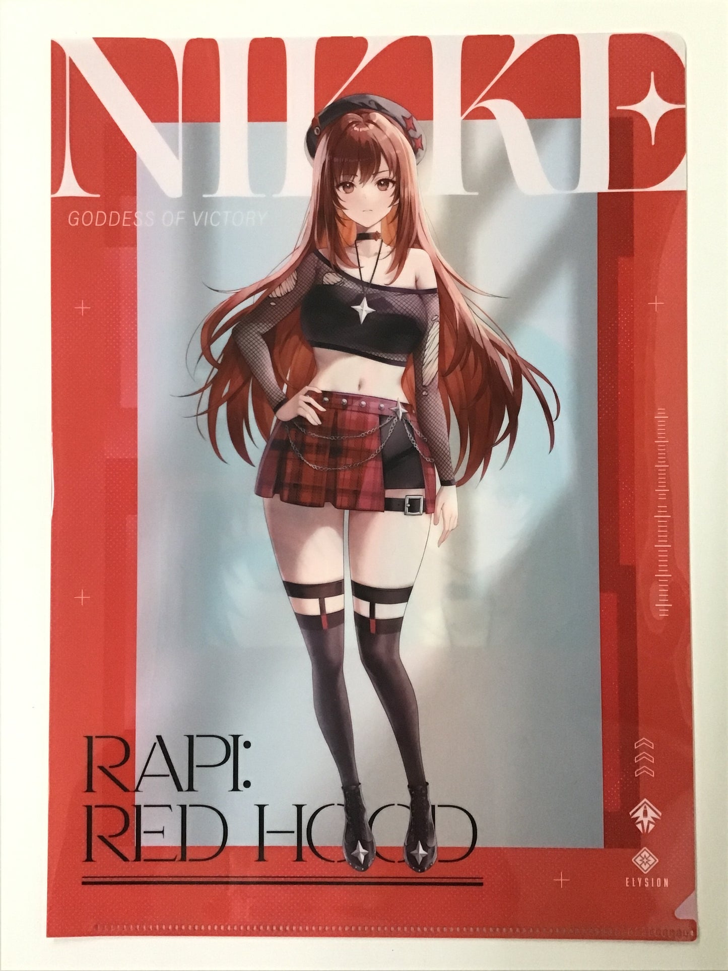 勝利の女神:NIKKE ローソン オリジナルクリアファイル ラピ:レッドフード