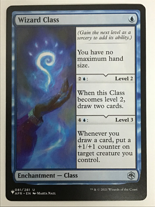 [EN] ウィザード・クラス/ｳｨｻﾞｰﾄﾞｸﾗｽ/Wizard Class- AFR 081/281 LIST-081