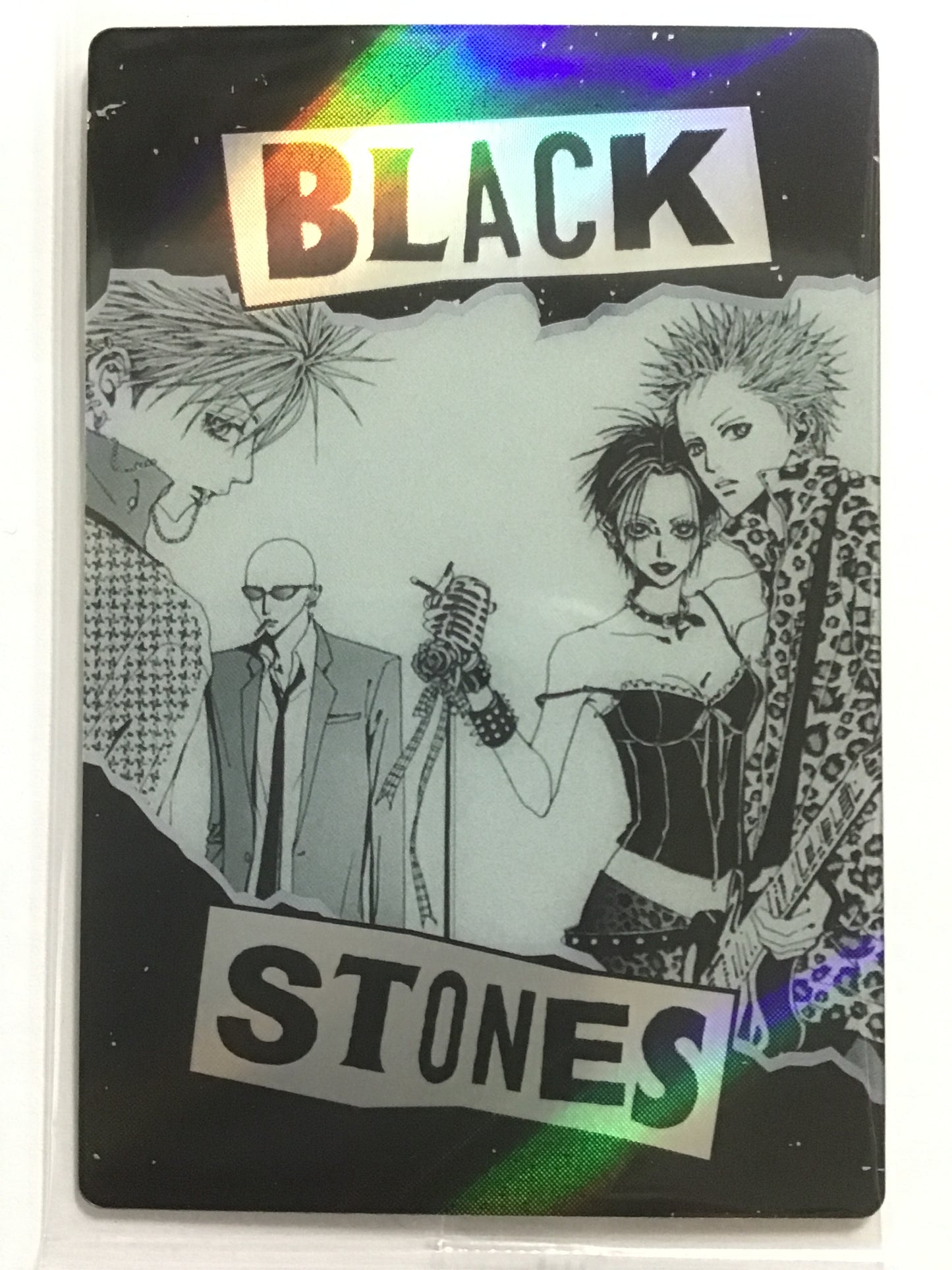 [JP] NANA ツインウエハース バンドカード BLACK STONES/BAND-11 (ﾌﾞﾗｯｸ)