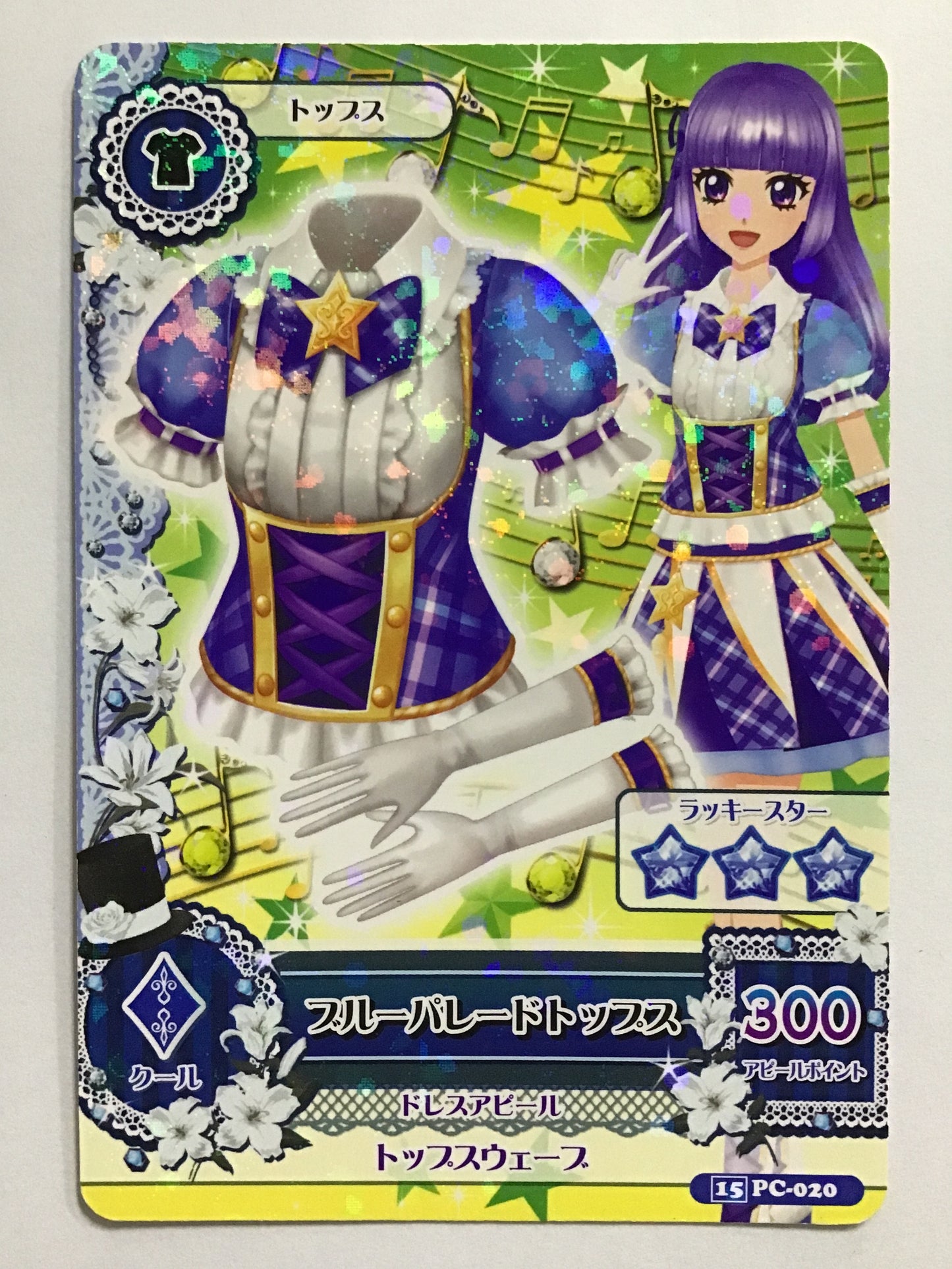 [JP] ブルーパレードトップス/ブルーパレードトップス/ﾌﾞﾙｰﾊﾟﾚｰﾄﾞﾄｯﾌﾟｽ - 15PC-020/