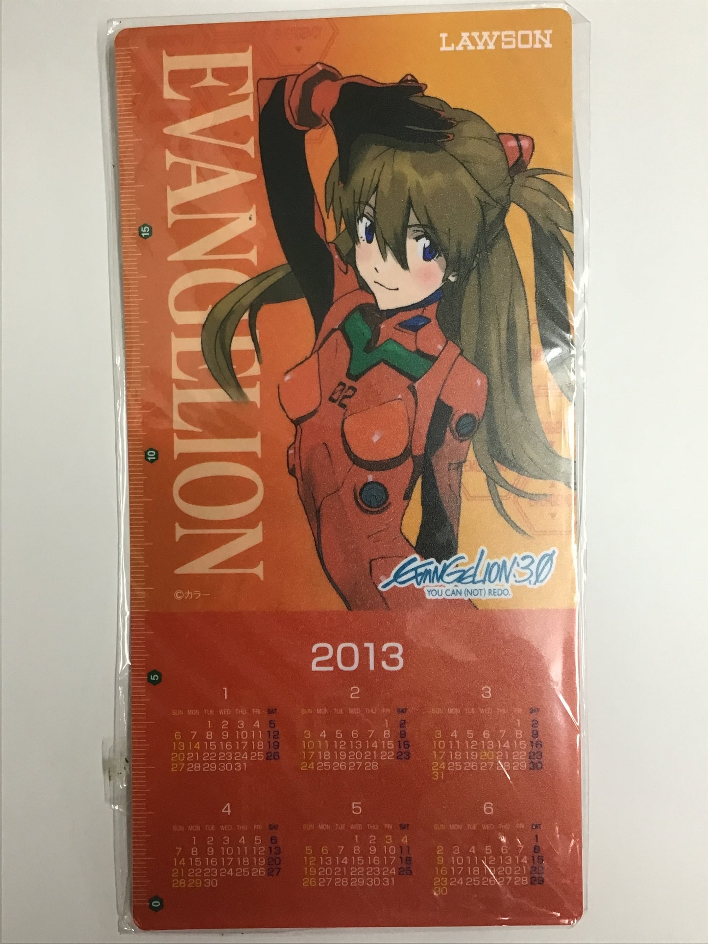 エヴァンゲリオン新劇場版:Q ローソン オリジナルミニカレンダー 式波・アスカ・ラングレー