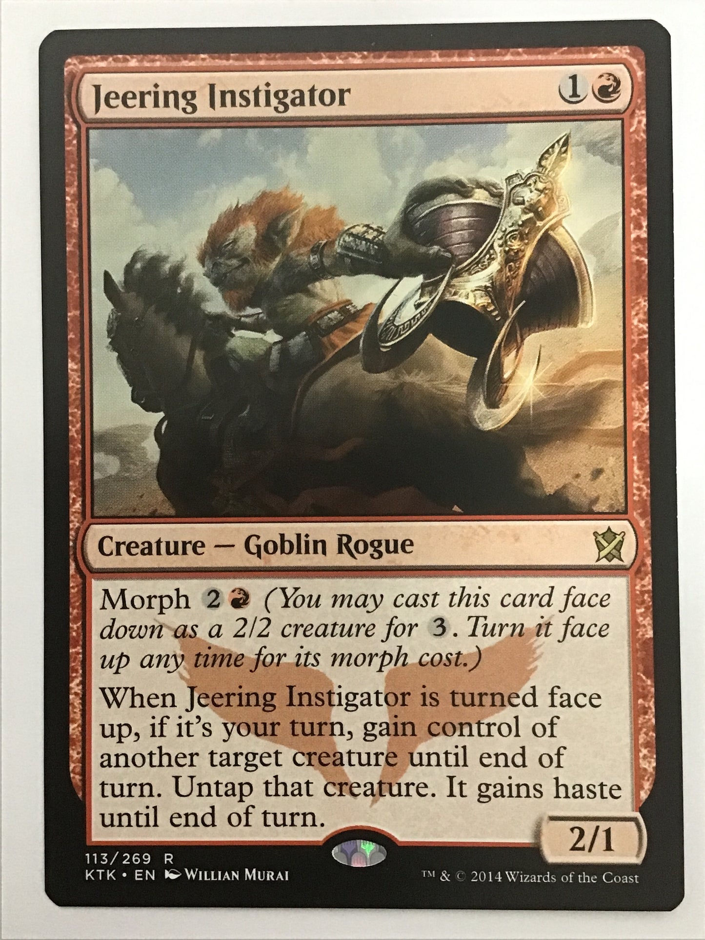 [EN] 嘲る扇動者/ｱｻﾞｹﾙｾﾝﾄﾞｳｼｬ/Jeering Instigator- KTK 113/269