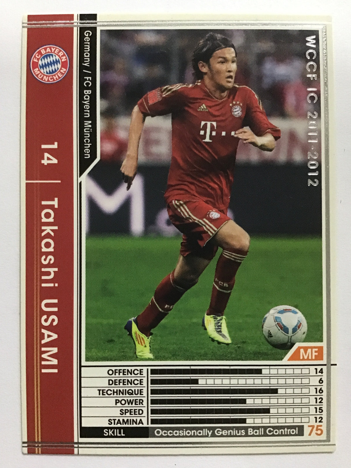 [JP] 11-12 Takashi Usami/Takashi Usami/Takashi Usami - (11-12)125/384/11-12/White