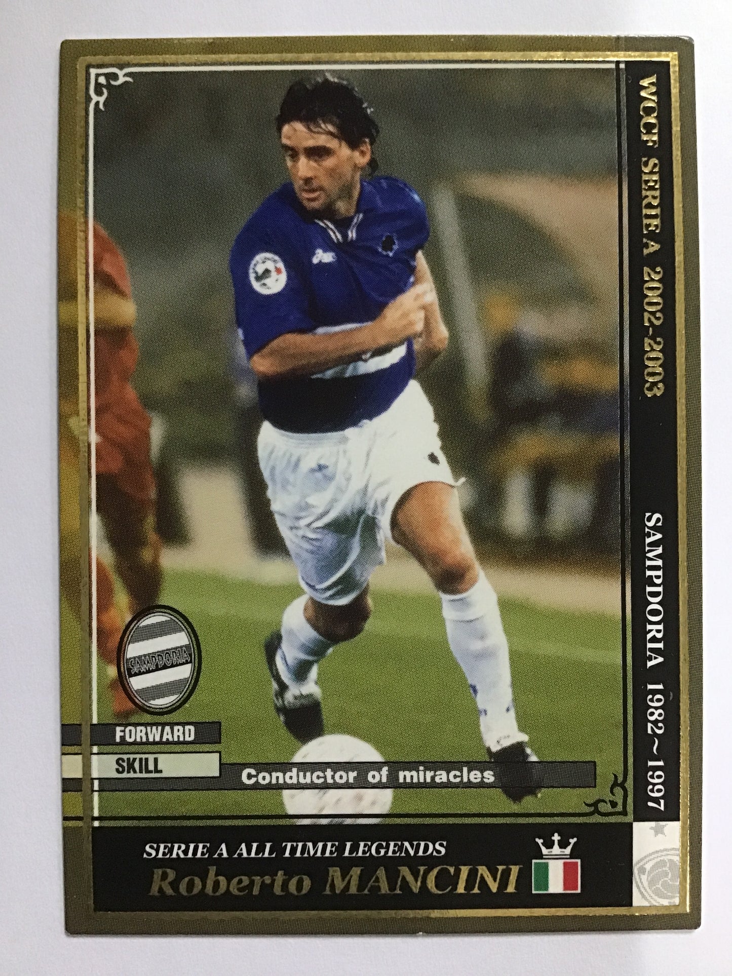 [JP] 02-03 ロベルト・マンチーニ/ロベルトマンチーニ/ﾛﾍﾞﾙﾄﾏﾝﾁｰﾆ - WORLD SOCCER KING//EXTRA (2002-2003)