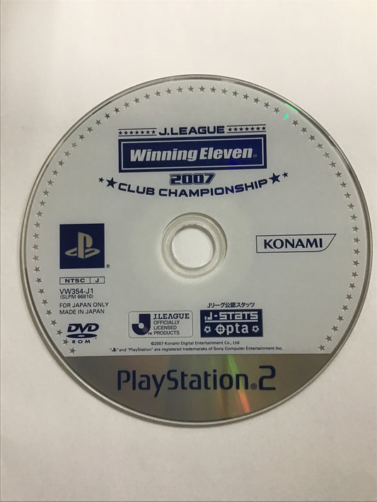 [JP] Ｊリーグウイニングイレブン２００７ クラブチャンピオンシップ /ｼﾞｪｰﾘｰｸﾞｳｲﾆﾝｸﾞｲﾚﾌﾞﾝ2007ｸﾗﾌﾞﾁｬﾝﾋﾟｵﾝｼｯﾌﾟ/ - [PS2]3967