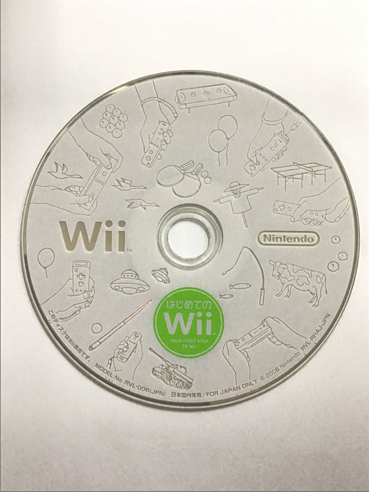 [JP] はじめてのWii (ソフト単品)/ﾊｼﾞﾒﾃﾉｳｨｰ/ - WII1