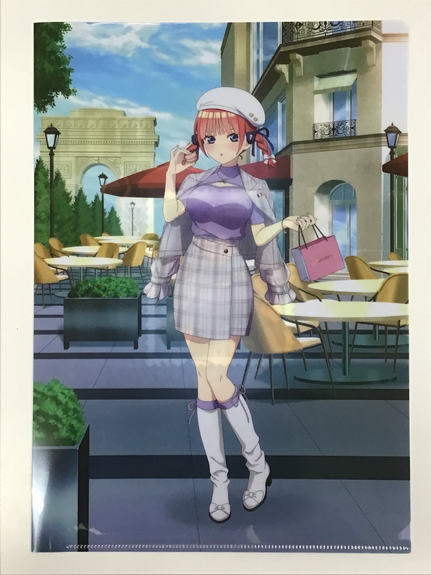 五等分の花嫁 ローソン オリジナルクリアファイル 中野二乃