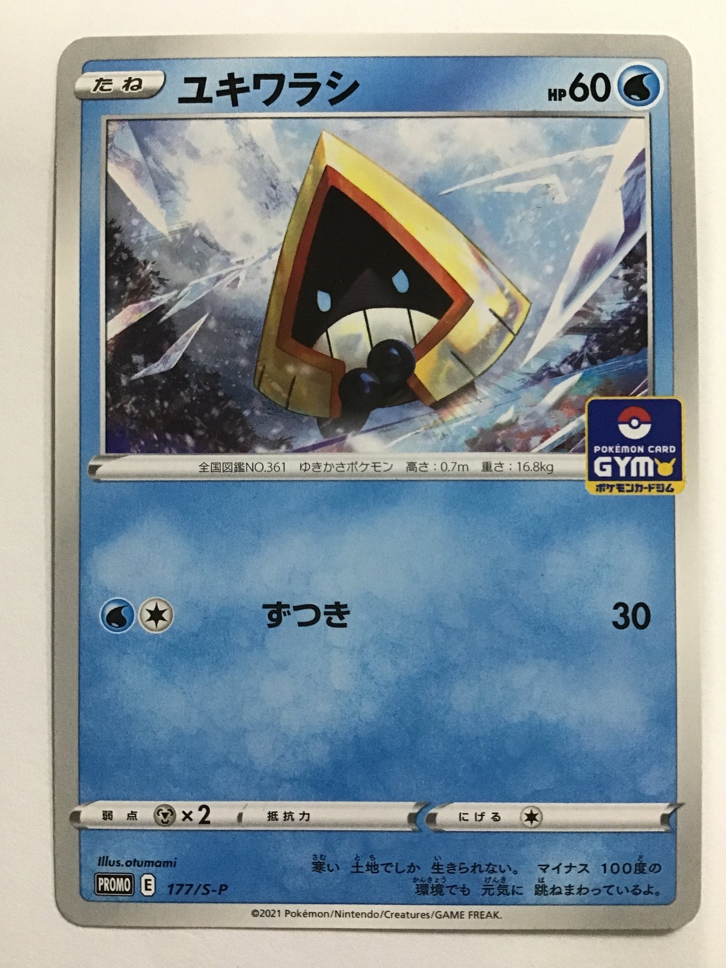 [JP] ユキワラシ/ユキワラシ/ﾕｷﾜﾗｼ - 177/S-P /PROMO