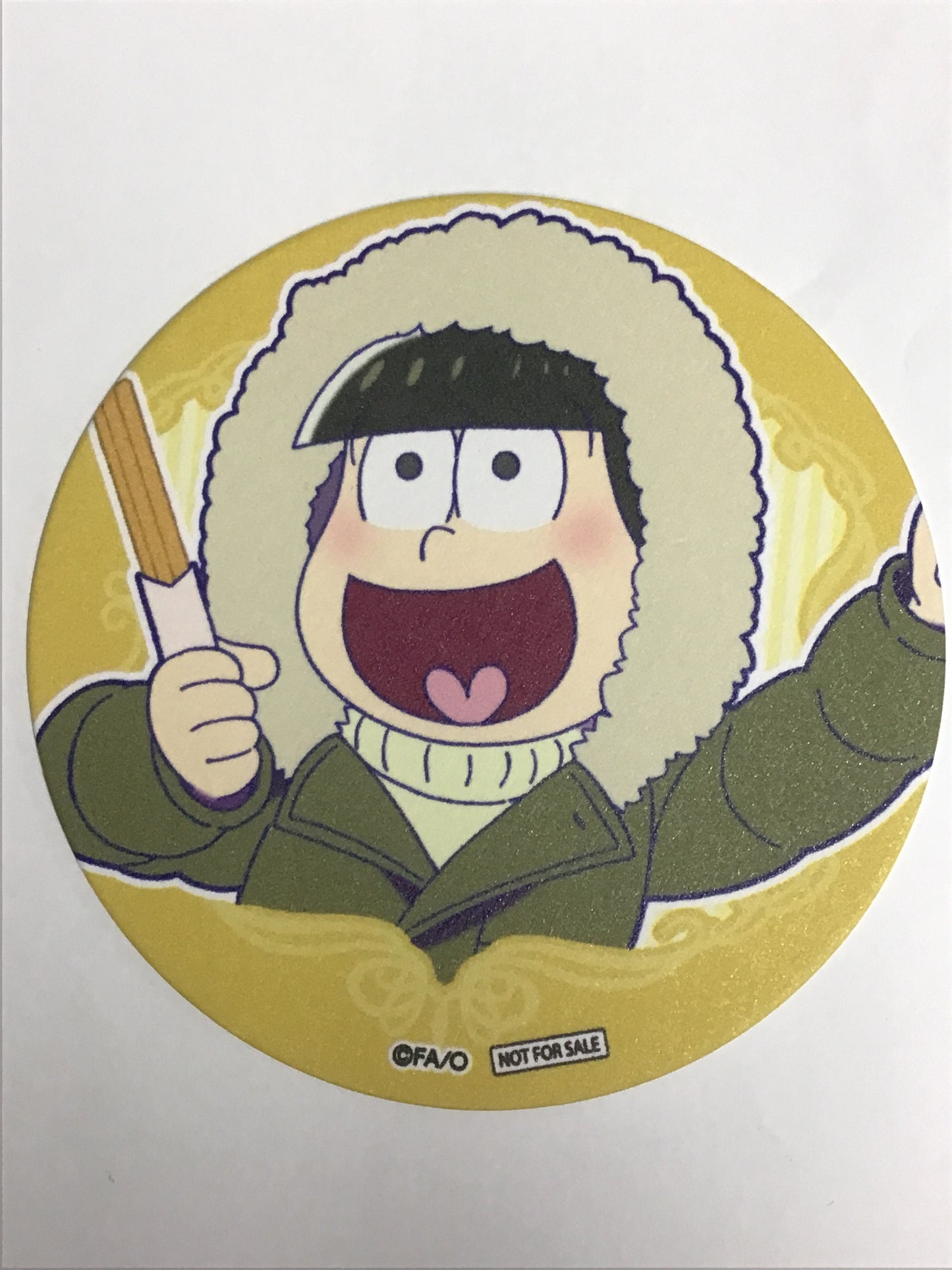 おそ松さん×CHURRO STAR 注文特典 コースター 十四松