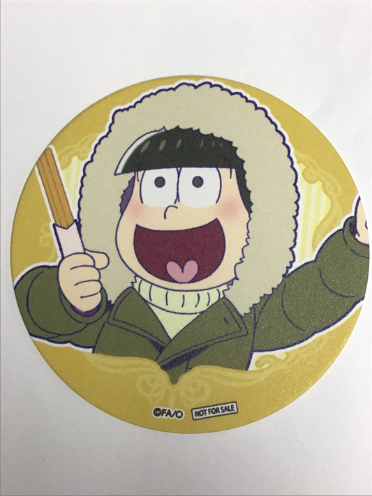 おそ松さん×CHURRO STAR 注文特典 コースター 十四松