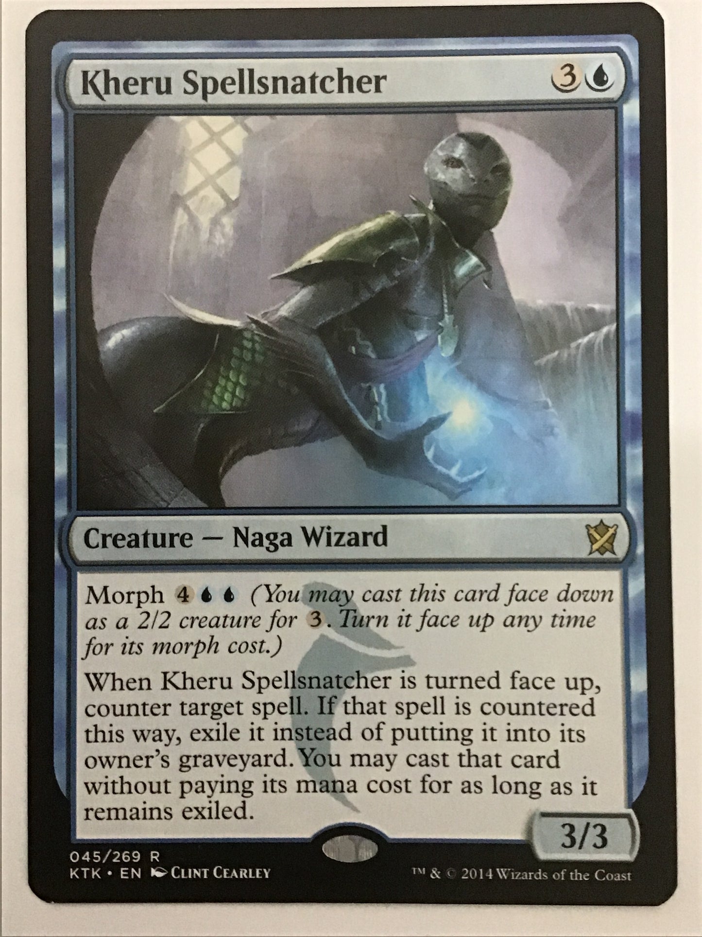 [EN] ケルゥの呪文奪い/ｹﾙｩﾉｼﾞｭﾓﾝｳﾊﾞｲ/Kheru Spellsnatcher- KTK 045/269