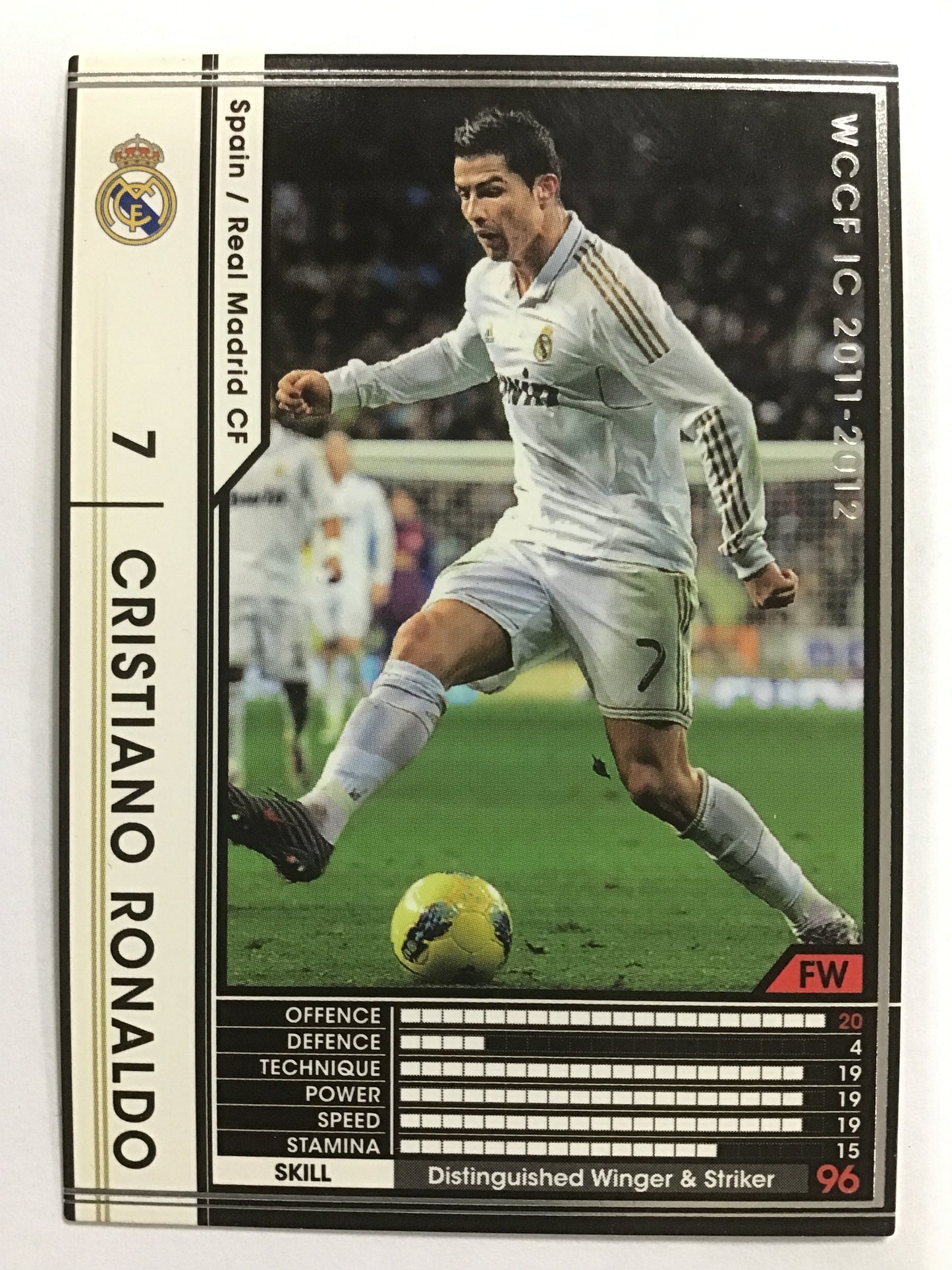 [JP] 11-12 Cristiano Ronaldo/Cristiano Ronaldo/Christiano Ronaldo - (11-12)319/384/11-12/Black