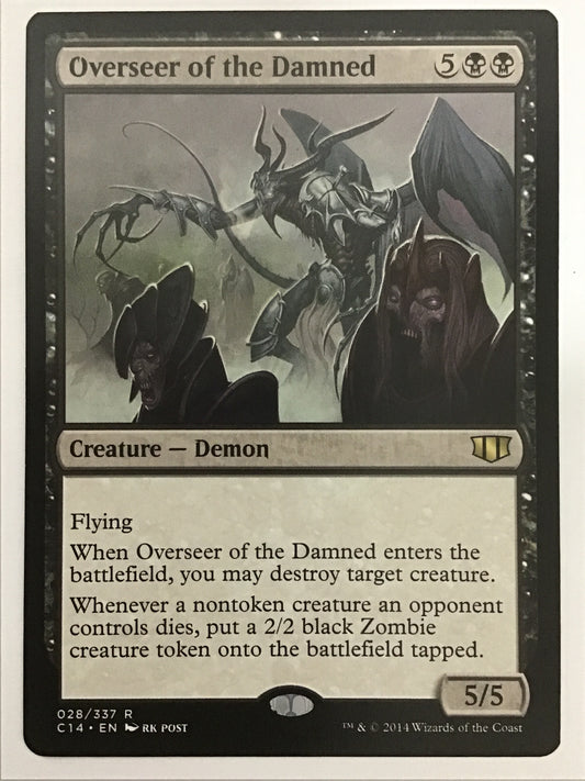 [EN] 忌むべき者の監視者/ｲﾑﾍﾞｷﾓﾉﾉｶﾝｼｼｬ/Overseer of the Damned - C14 028/337