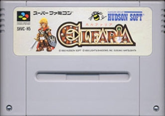 [JP] エルファリア - SFC345 Super Famicom SNES Japan Import