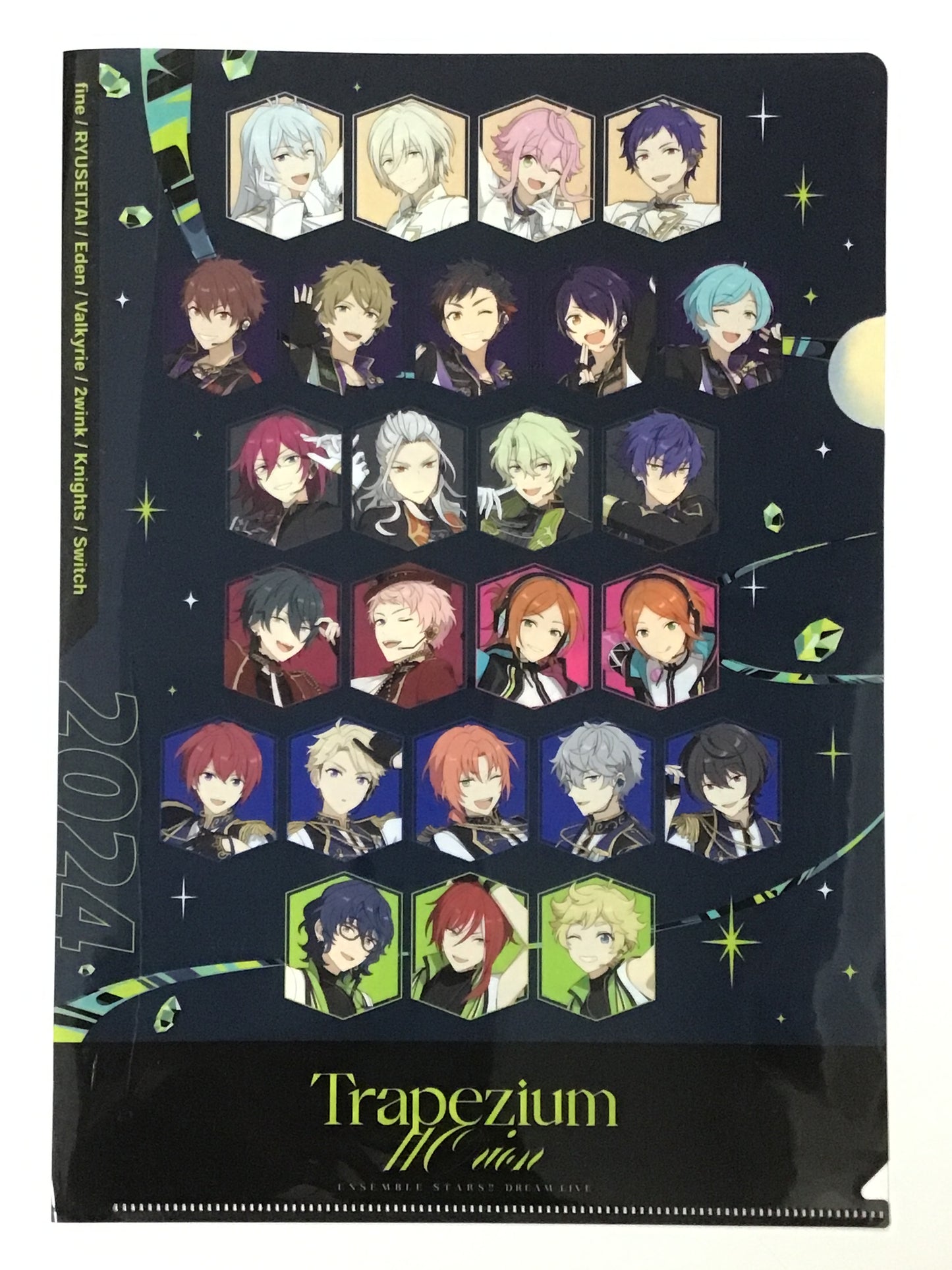 あんさんぶるスターズ! DREAM LIVE ローソン オリジナルクリアファイル 6 BRAND NEW STARS!!/9th Tour "Trapezium ♯Orion"