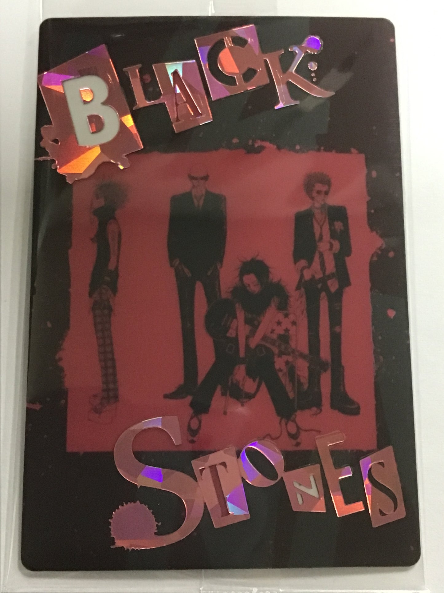 [JP] NANA ツインウエハース バンドカード BLACK STONES/BAND-12 (ﾚｯﾄﾞ)