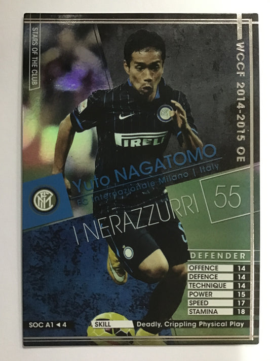 [JP] 14-15OE Yuto Nagatomo/Yutonagatomo/Yutonagatomo - (14-15OE)SOC A1//14-15/SOC