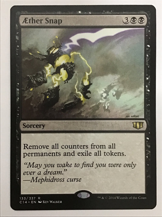 [EN] 霊気の断絶/ﾚｲｷﾉﾀﾞﾝｾﾞﾂ/AEther Snap - C14 133/337
