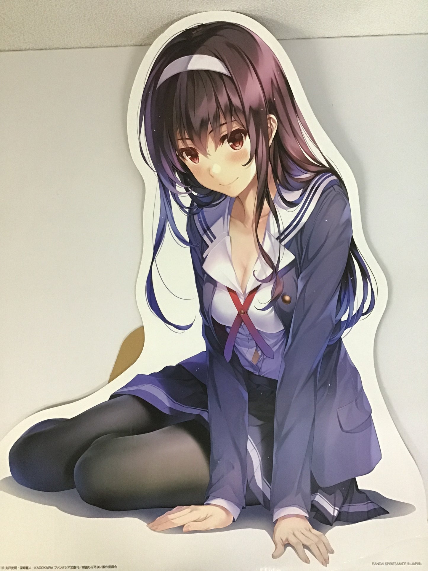 一番くじ 劇場版 冴えない彼女の育てかた Fine B賞 特大パネル 霞ヶ丘詩羽