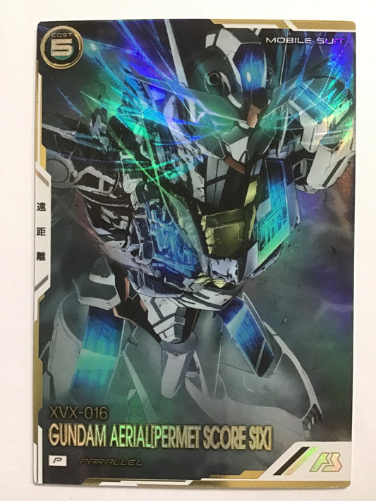 [JP] ガンダム・エアリアル [パーメットスコア・シックス]/ガンダムエアリアルパーメットスコアシックス/ｶﾞﾝﾀﾞﾑｴｱﾘｱﾙﾊﾟｰﾒｯﾄｽｺｱｼｯｸｽ - FQ05-028/P