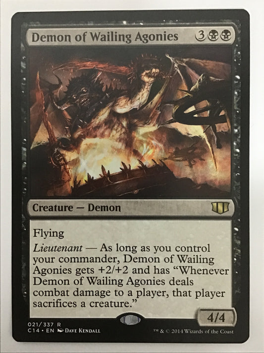 [EN] 苦悶嘆きの悪魔/ｸﾓﾝﾅｹﾞｷﾉｱｸﾏ/Demon of Wailing Agonies - C14 021/337