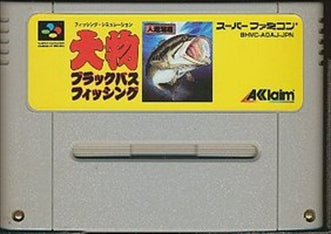 [JP] 大物ブラックバスフィッシング人造湖編 - SFC1079 Super Famicom SNES Japan Import