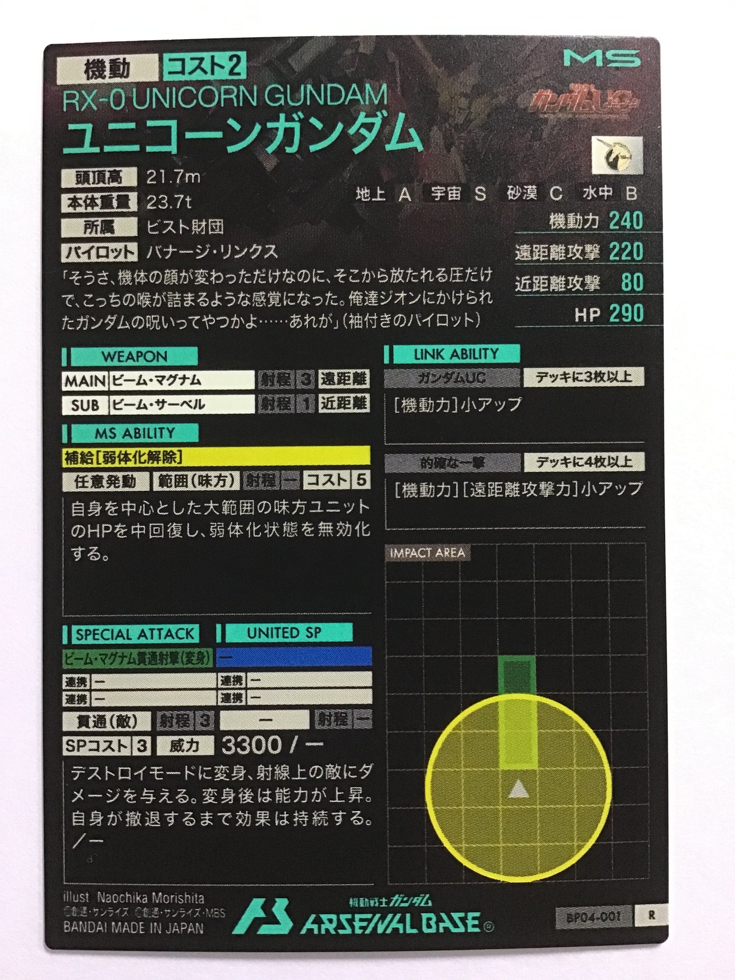 [EN] Unicorn Gundam/Unicorn Gundam/Unicorn Gundam - BP04-001/R