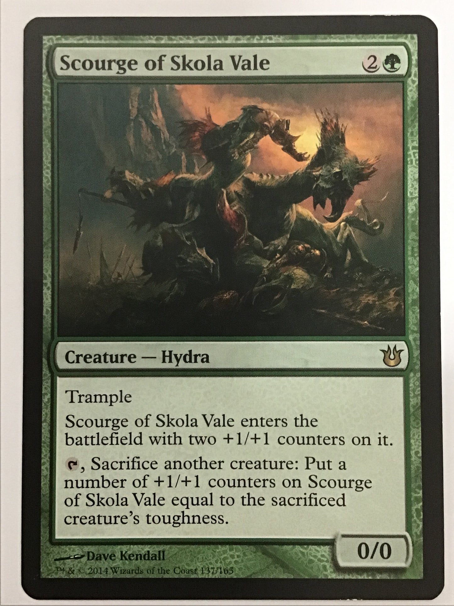 [EN] スコラ谷の災い/ｽｺﾗﾀﾞﾆﾉﾜｻﾞﾜｲ/Scourge of Skola- BNG 137/165/