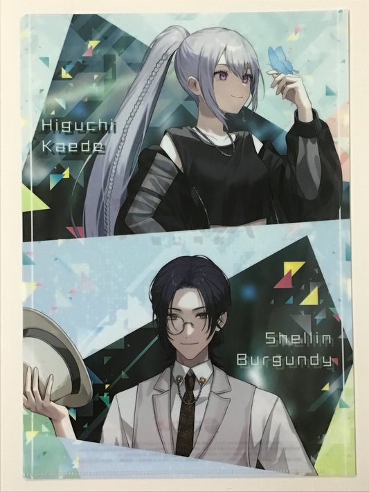 にじさんじ 神戸公演×ファミリーマート オリジナルA4サイズクリアファイル 樋口楓&シェリン・バーガンディ