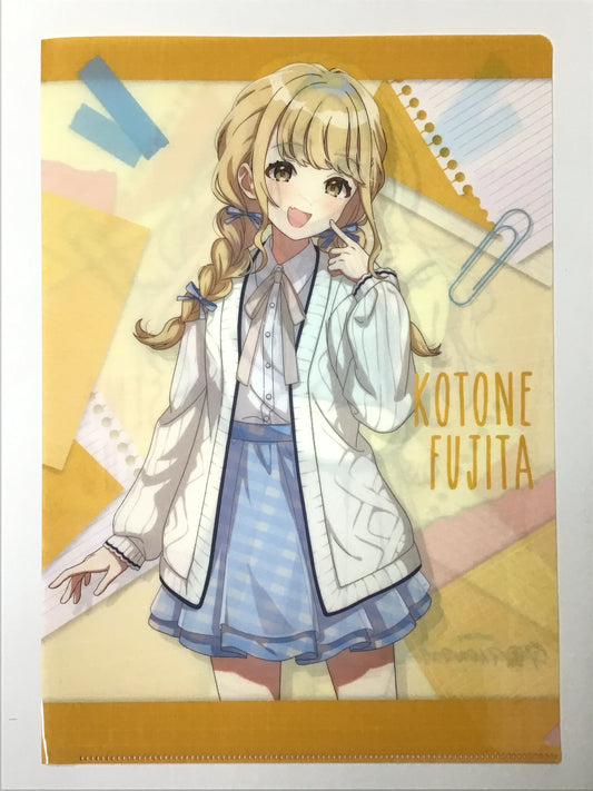 学園アイドルマスター ローソン オリジナルクリアファイル 藤田ことね 十王星南