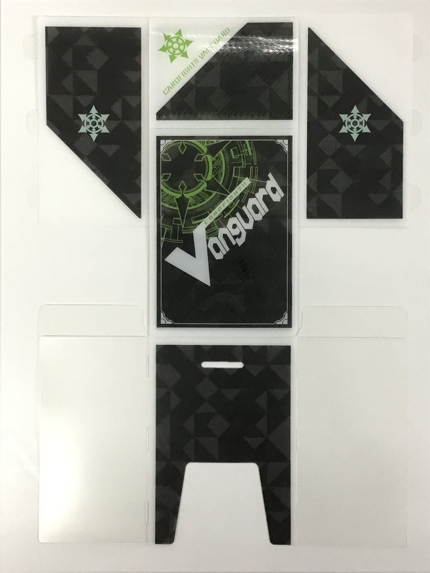 カードファイト ヴァンガード ゲット！ トレジャーキャンペーン 組立式デッキホルダー グリーン