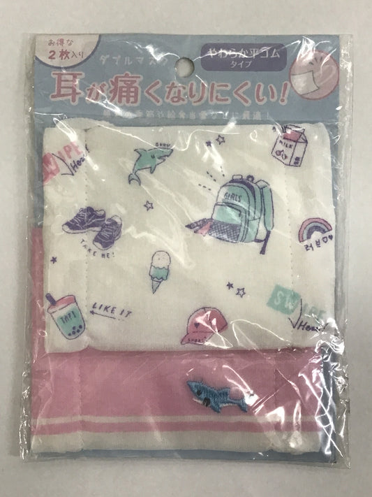 耳が痛くなりにくい ダブルマスク