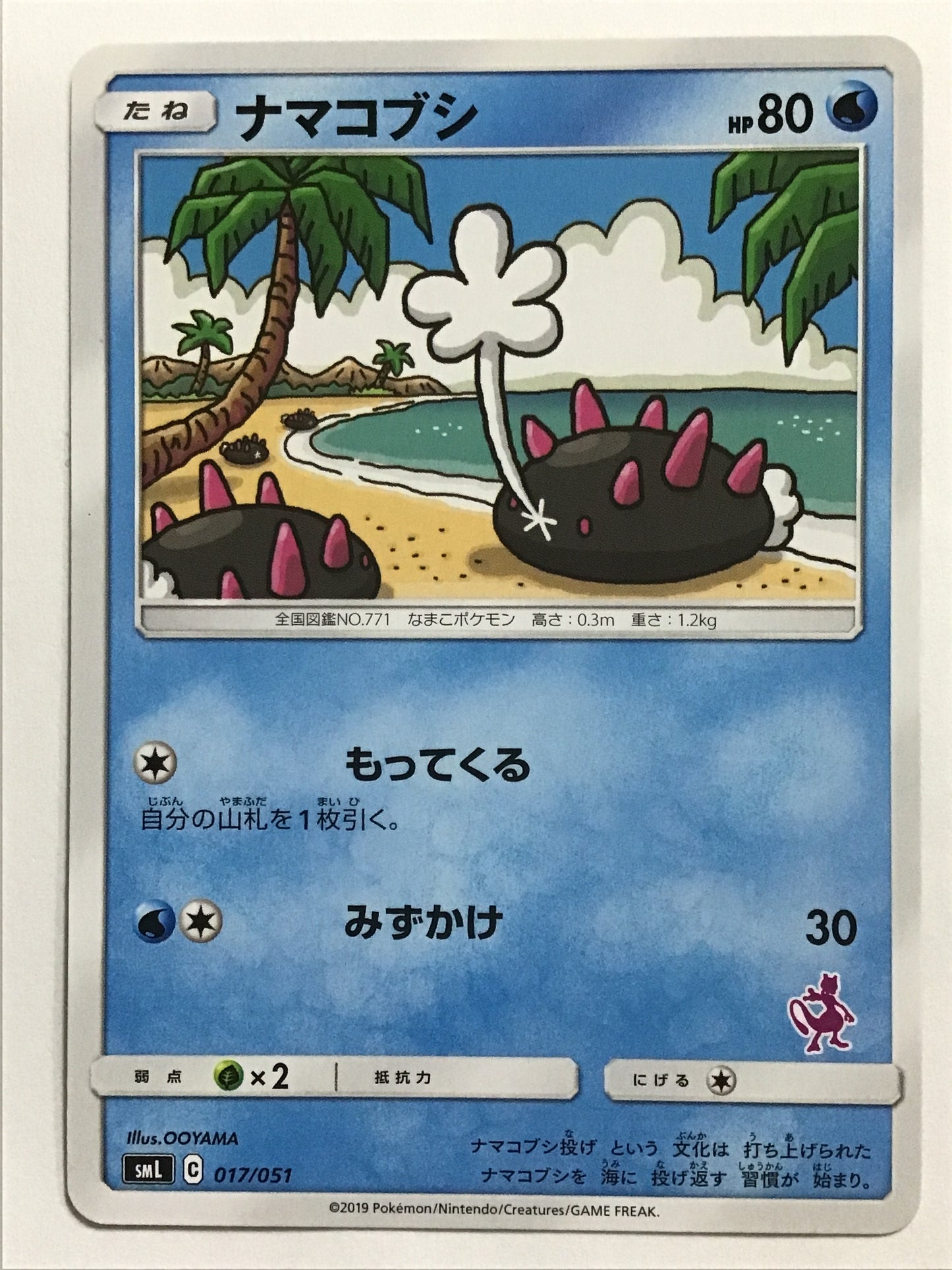 [JP] ナマコブシ/ナマコブシ/ﾅﾏｺﾌﾞｼ - SML 017/051 /なし