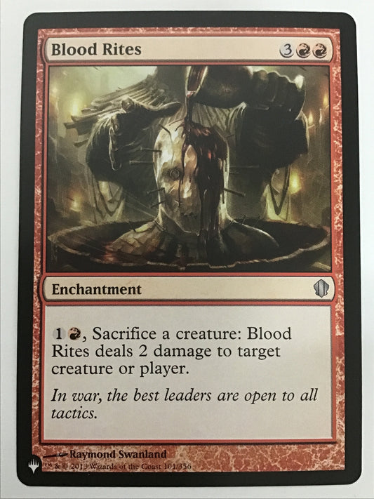 [EN] 血の儀式/ﾁﾉｷﾞｼｷ/Blood Rites- C13-101/356/ LIST-101