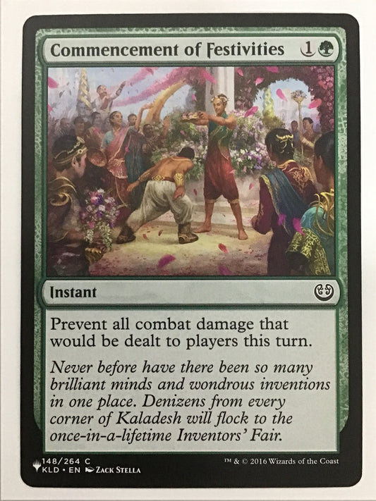 [EN] 祝祭の開幕/ｼｭｸｻｲﾉｶｲﾏｸ/Commencement of- KLD 148/264/ LIST-148